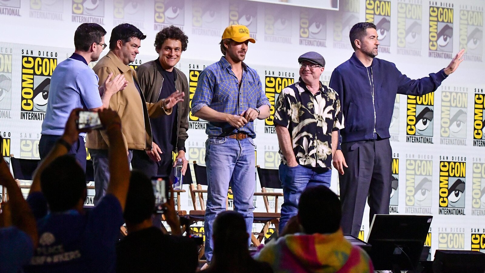Ryan Gosling and faceless alien named Rocky wow crowd at ‘Project Hail Mary’ Comic-Con panel Ryan Gosling and faceless alien named Rocky wow crowd at ‘Project Hail Mary’ Comic-Con panel