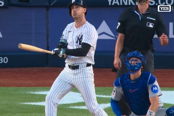 Yankees' Cody Bellinger hits two-run HR to extend lead vs. Cubs.