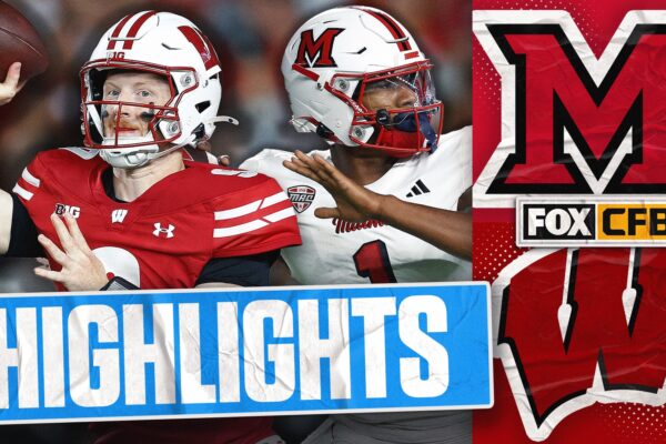 Miami (OH) Redhawks vs. Wisconsin Badgers Highlights | FOX College Football