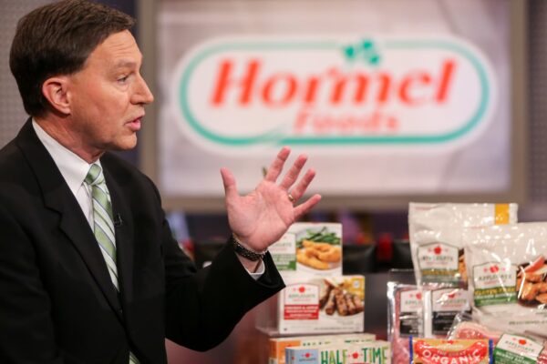 Stocks making the biggest moves midday: NVDA, PSTG, SNOW, HRL