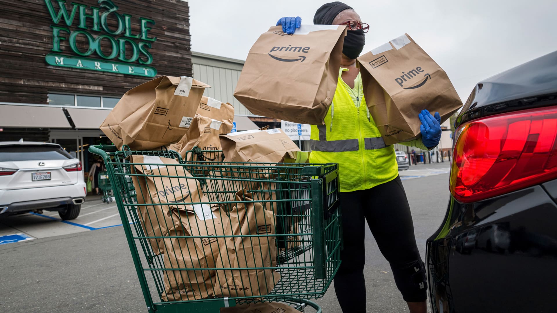Amazon launches same-day delivery of meat, eggs, produce