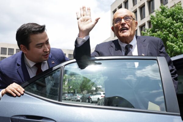 Rudy Giuliani hospitalized after car accident: Spokesman