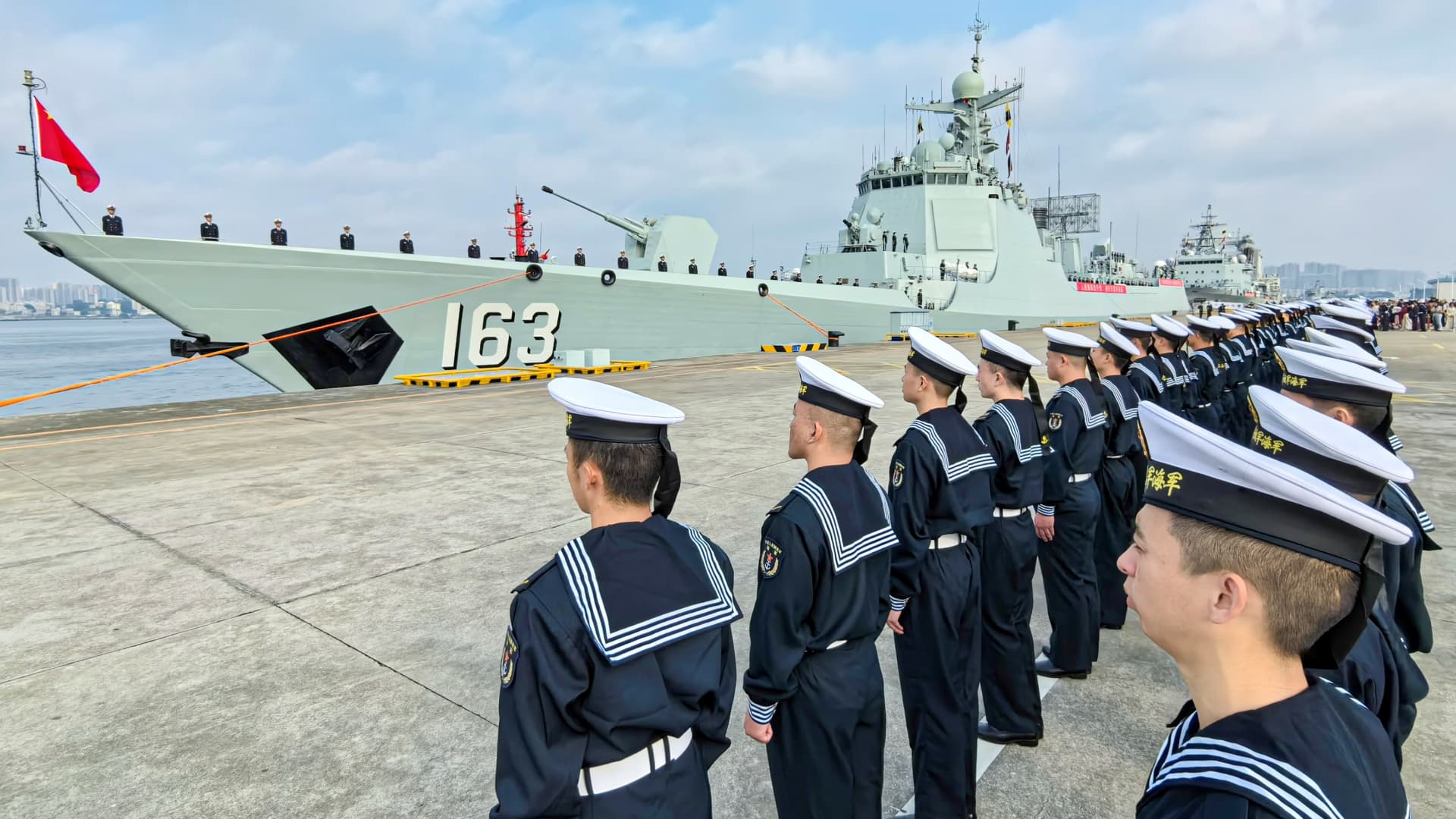 China says it ‘drove away’ U.S. destroyer near the disputed Scarborough Shoal