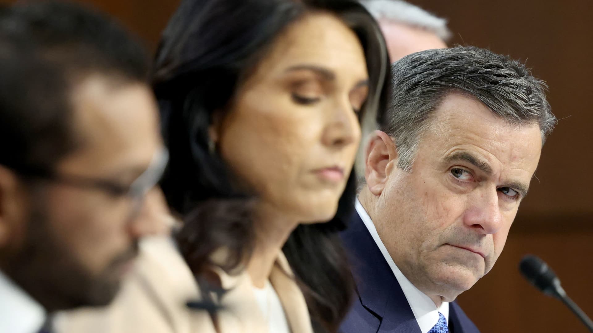 Gabbard CIA chief clash undercover officer’s name disclosed