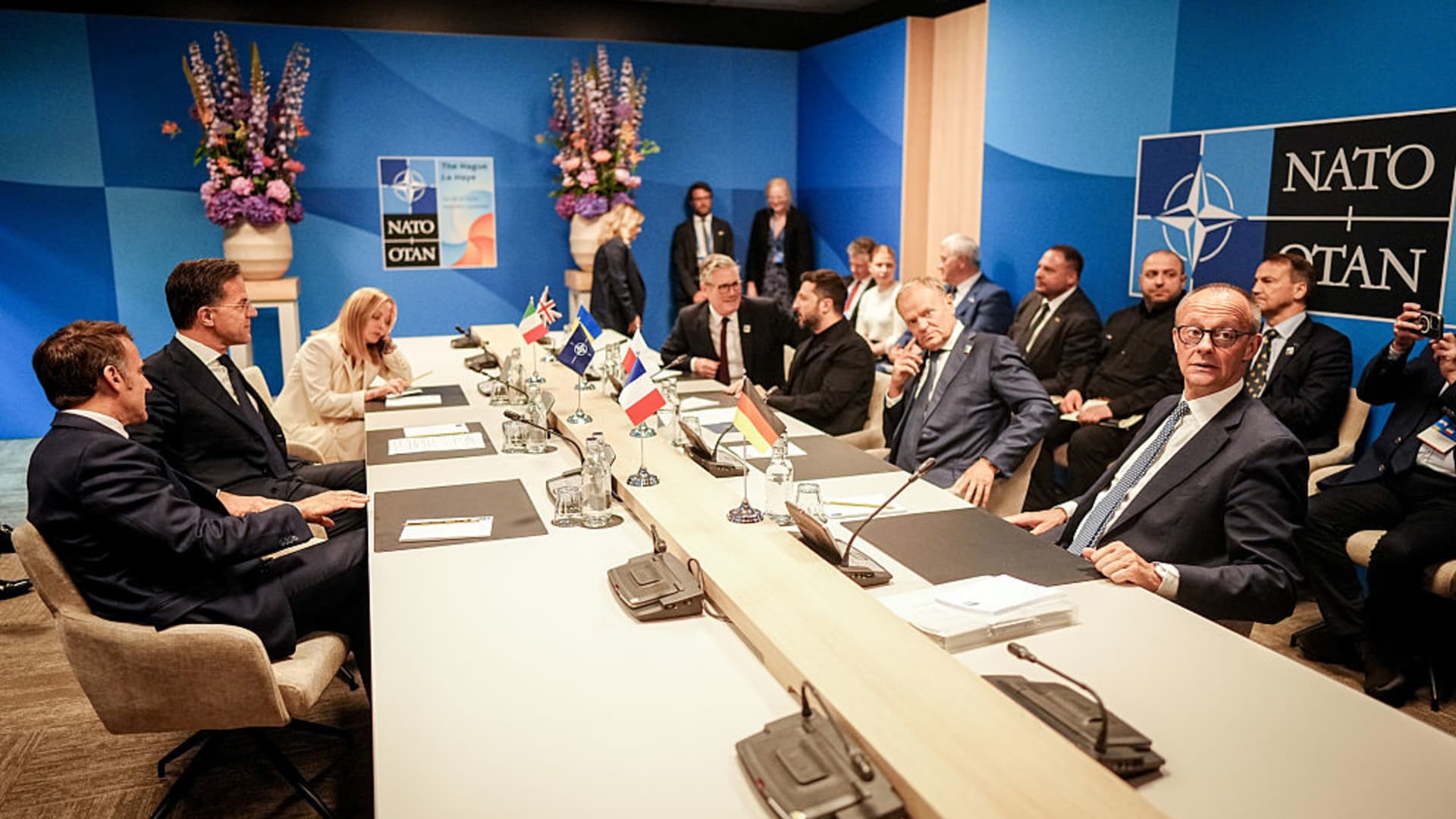 Trump Putin Ukraine European leaders White House