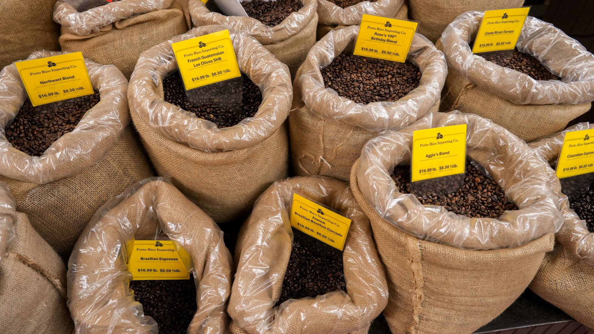 Coffee and tea prices ramp up due to tariffs