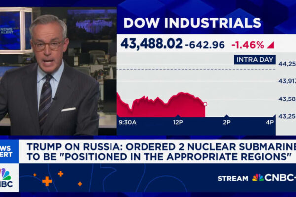 Trump moved nuclear submarines after Russia’s Medvedev warns U.S.