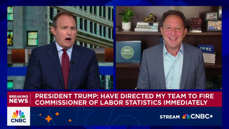 Trump weak for firing BLS chief McEntarfer over jobs report: Wyden Trump weak for firing BLS chief McEntarfer over jobs report: Wyden