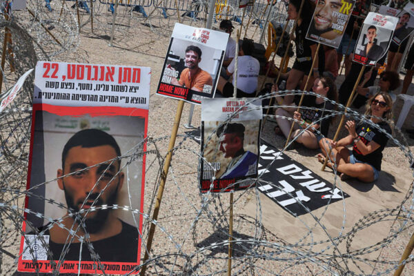 U.S. envoy tells hostage families he’s working on plan to end Gaza War