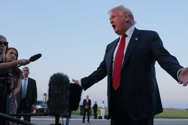 Trump calls July jobs report “rigged”