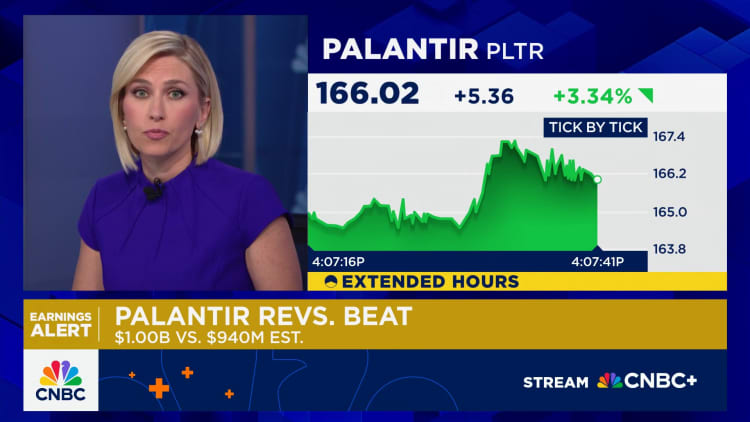 Palantir stock pops 7% after earnings on upbeat outlook driven by AI