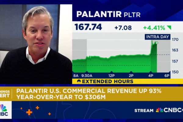 Palantir’s astronomical growth in 3 charts