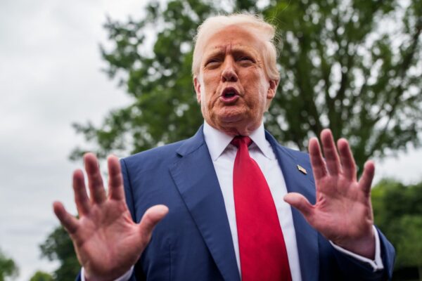 Little sign of Trump shifting gears in his interview