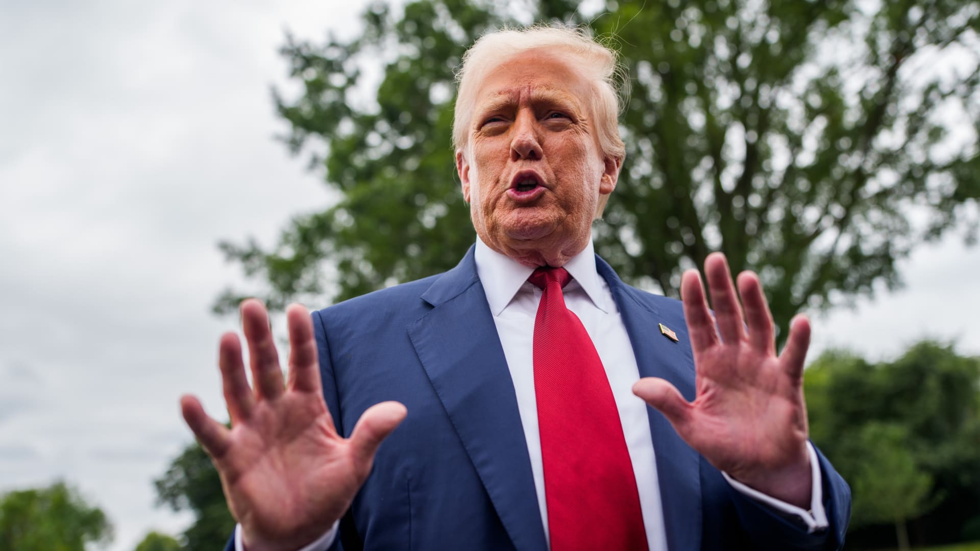 Little sign of Trump shifting gears in his interview Little sign of Trump shifting gears in his interview