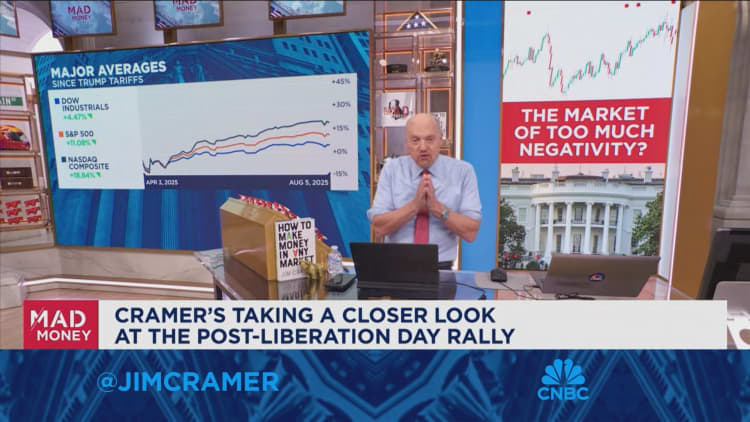 Jim Cramer rebuffs Wall Street’s ‘knee-jerk negativity’ after Tuesday’s pullback