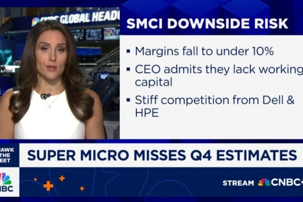 Super Micro stock sinks 20% after earnings, outlook disappoint