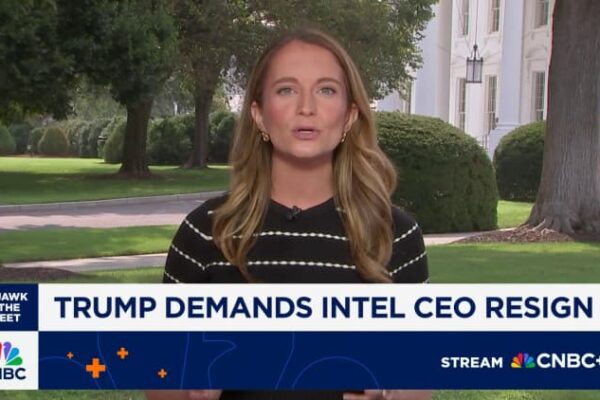 Intel CEO responds to ‘misinformation’ and Trump threat in letter