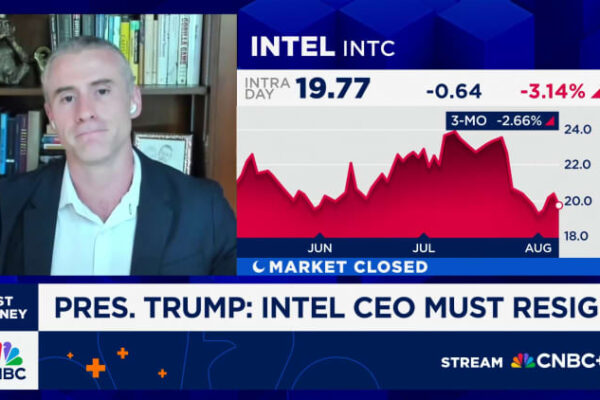 Sequoia’s Moritz backs Intel CEO after Trump’s ‘bullying’