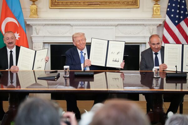 Trump says lifting restrictions on defense cooperation between Azerbaijan and U.S.