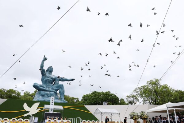 Nagasaki mayor warns of nuclear war as city marks 80 years since A-bomb