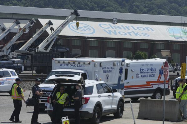 Pennsylvania steel factory explosion traps people in rubble, rescue operation underway