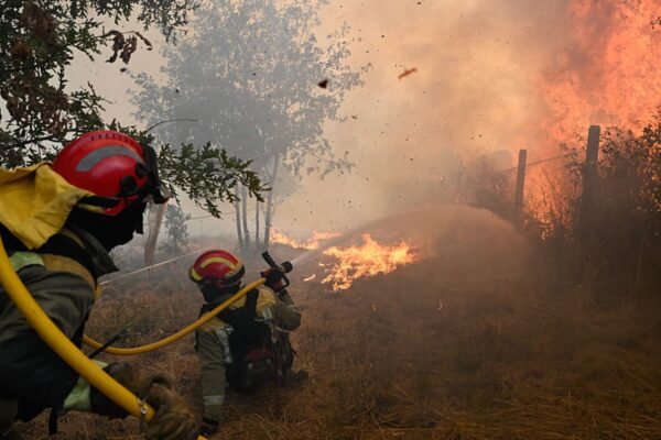 Temperature records in Europe amid extreme heat and wildfires