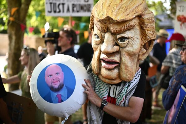 ‘Stop Trump’ protesters target JD Vance’s UK summer trip