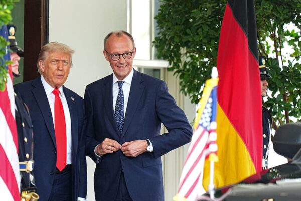 Germany’s Merz strikes sharp tone with Europe as he cozies up to Trump