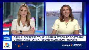 OpenAI in talks to sell  billion in stock at about 0 billion