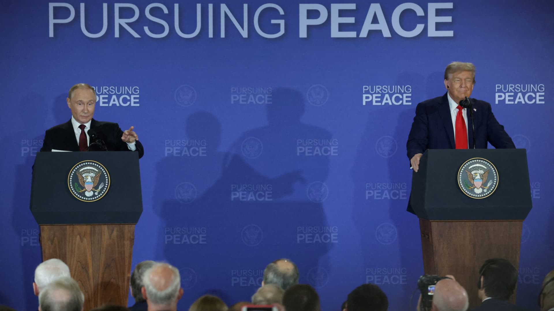 Trump says no summit deal with Putin over Ukraine war, talks were ‘very productive’