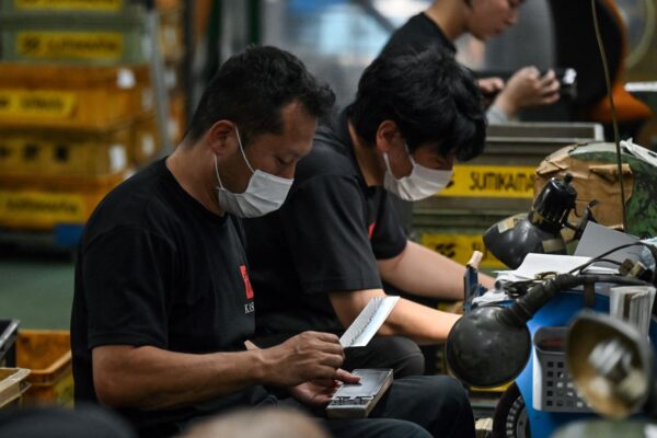 Japan’s factory activity extends declines in August, PMI shows