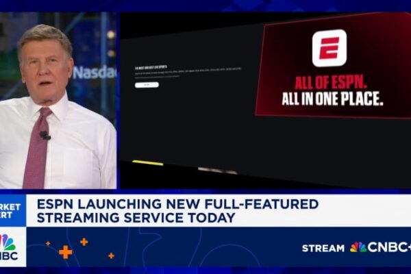 Disney ESPN flagship streaming app launches Thursday