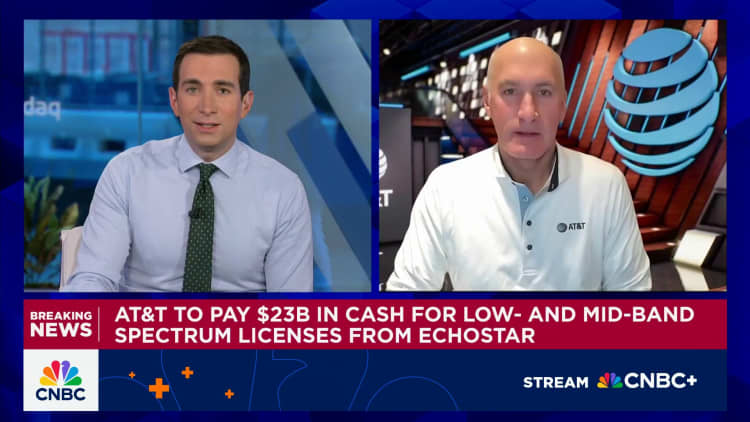 EchoStar stock surges 75% on  billion AT&T wireless spectrum deal EchoStar stock surges 75% on  billion AT&T wireless spectrum deal