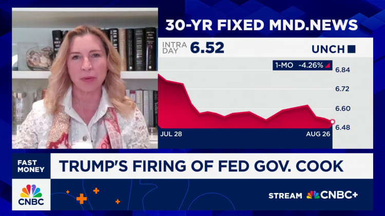 Trump firing Cook could damage Fed independence: Rebecca Patterson
