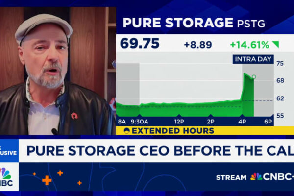 Pure Storage stock soars to record Meta deal bolsters results, outlook