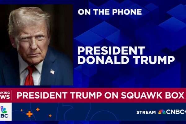 Watch CNBC’s full interview with President Donald Trump