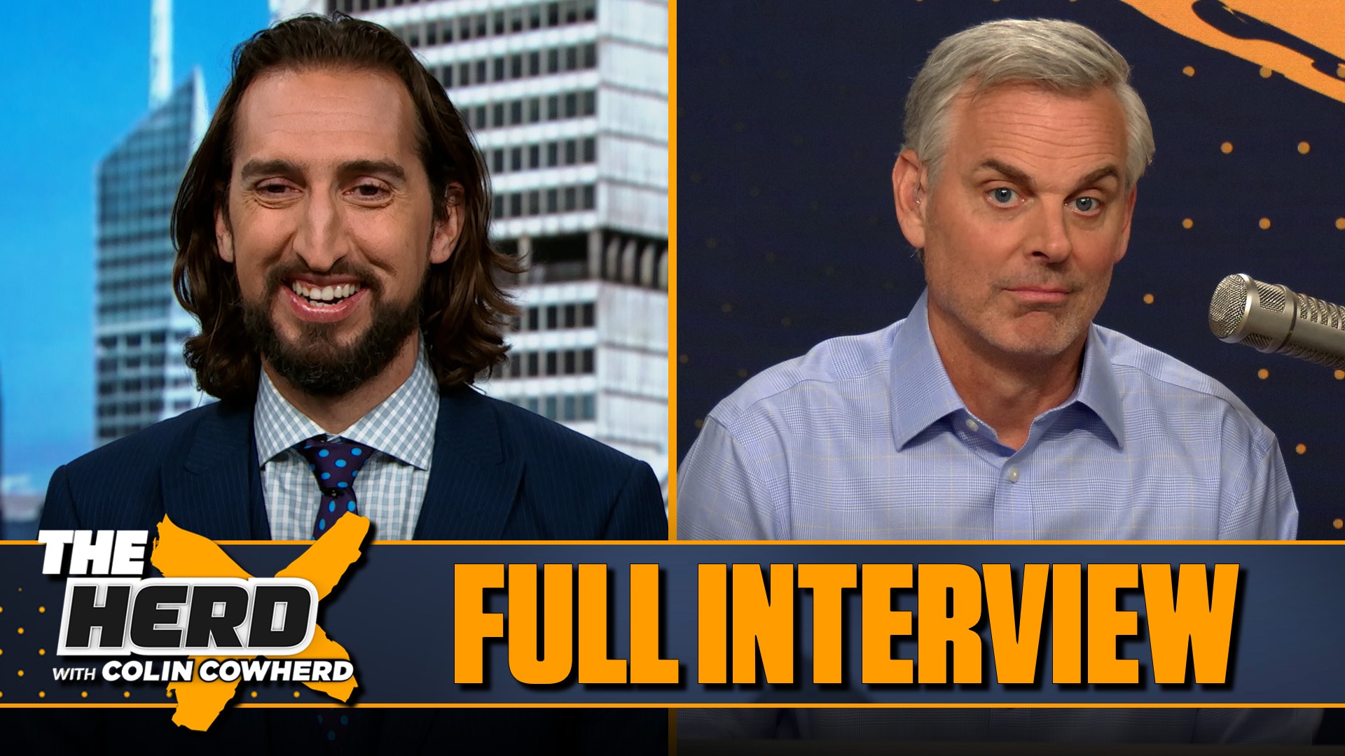 Nick Wright on Luka Doncic’s extension, Caleb Williams, Cowboys | FULL INTERVIEW | The Herd