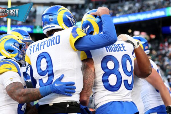 Rams are only team that clinches the playoffs in Nick Wright's NFC West predictions | First Things First