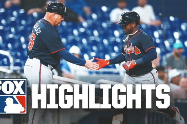 Braves vs. Marlins Highlights | MLB on FOX