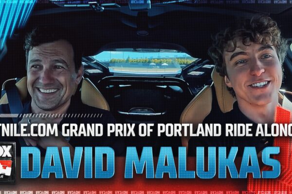 David Malukas takes Will Buxton around Portland International Raceway | INDYCAR on FOX