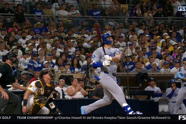 Dodgers' Alex Freeland hits solo home run, cutting deficit vs. Padres