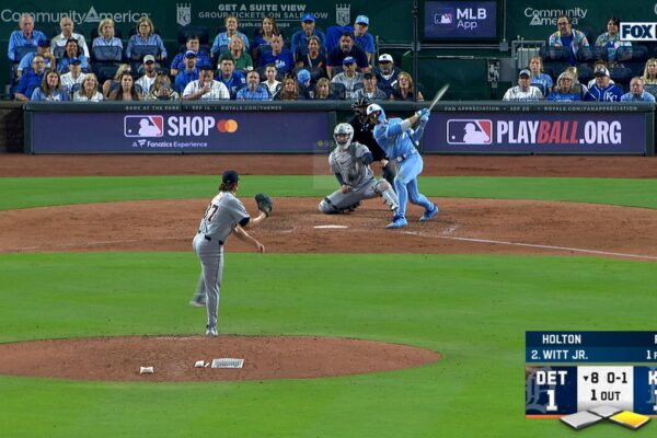 Bobby Witt Jr. smashes go-ahead home run to give Royals the lead vs. Tigers