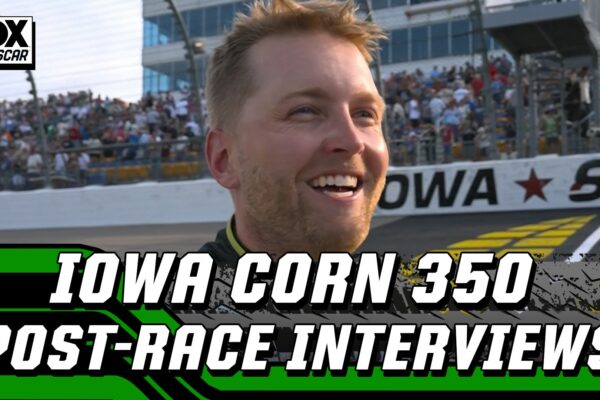 William Byron and more post-race interviews from Iowa Speedway | NASCAR on FOX