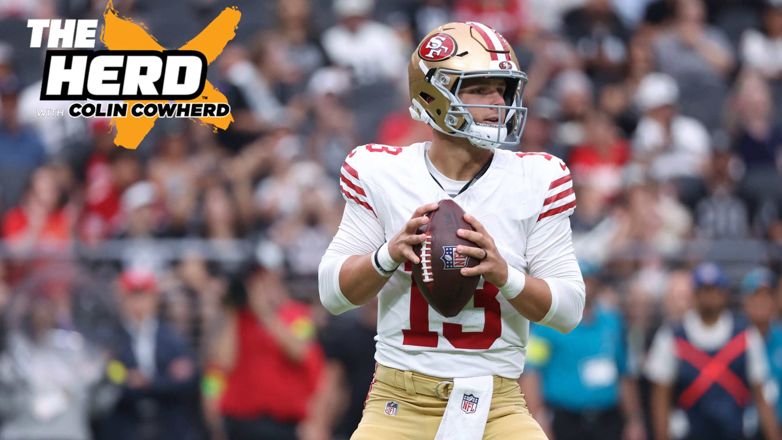 49ers acquire Skyy Moore, Trust Brock Purdy with a depleted offense? | The Herd 49ers acquire Skyy Moore, Trust Brock Purdy with a depleted offense? | The Herd