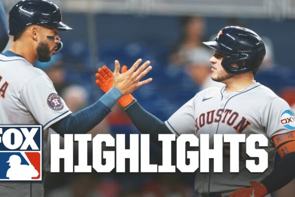Astros vs. Marlins Highlights | MLB on FOX