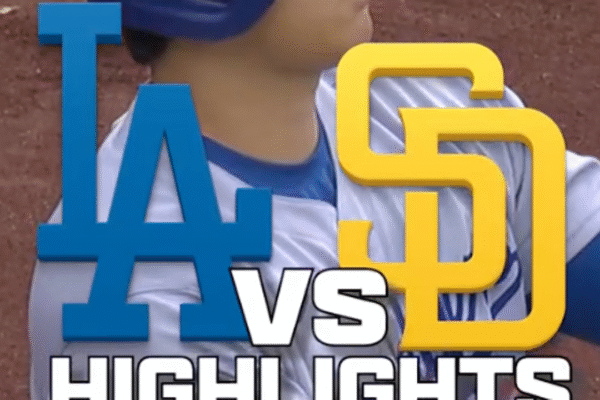 NL WEST BATTLE: Dodgers vs. Padres | Short Highlights 🔥