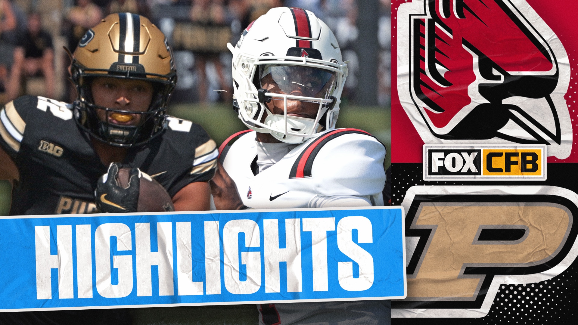 Ball State Cardinals vs. Purdue Boilermakers Highlights | FOX College Football