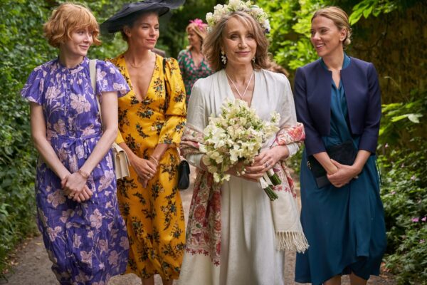 Movie Review: Kristin Scott Thomas directs Scarlett Johansson in comedic drama ‘My Mother’s Wedding’