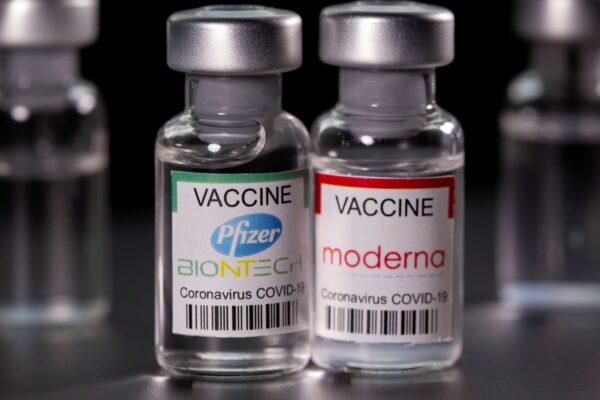 Pfizer, Moderna shares fall on Trump child Covid shot report