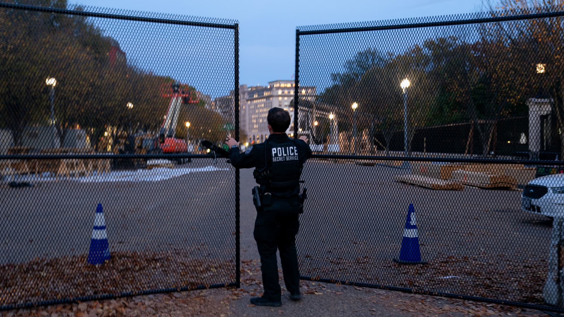 Trump security Charlie Kirk